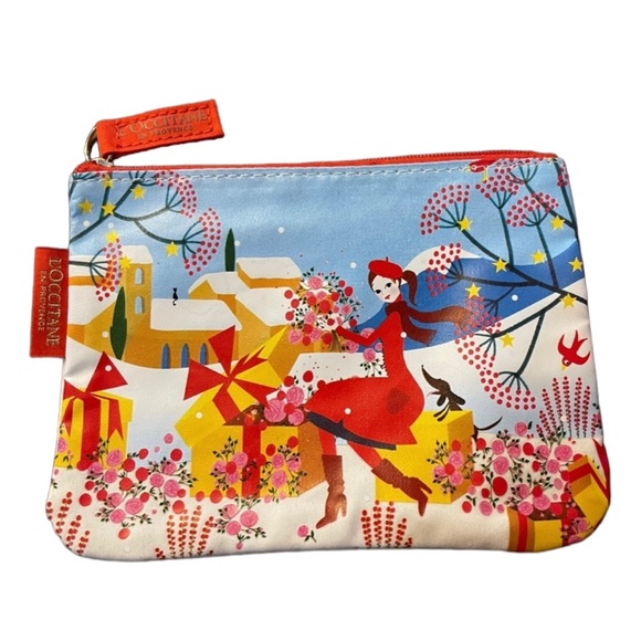L'Occitane Makeup Bag Christmas Presents and Snow - Picture 2 of 5